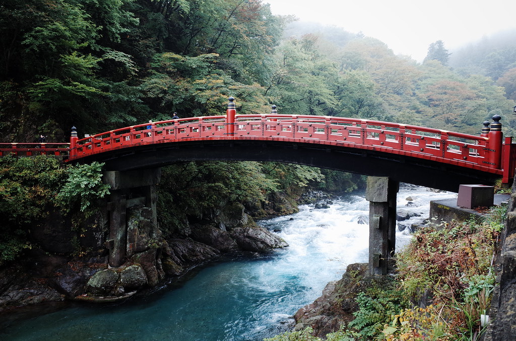 二荒山神橋, 日本三奇橋, 日光二荒山神社, 日光, 栃木縣, 日本, にっこうふたらさんじんじゃ, にっこうし, 栃木県, とちぎけん, にっぽん, にほん, The Sacred Bridge, Shinkyo Bridge of Futarasan Shrine, Futarasan Jinja, Nikko, Tochigi, Japan, Nippon, Nihon