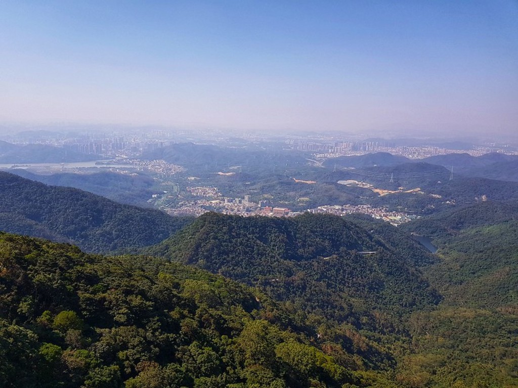 View from Wutong Mountain