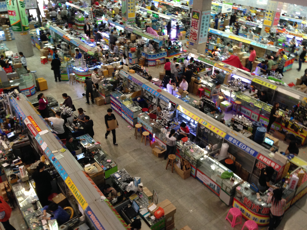 Huaqiangbei electronics markets, Shenzhen