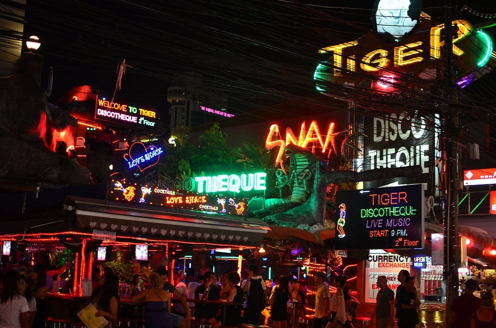 Bangla Road in Patong, Phuket, Thailand