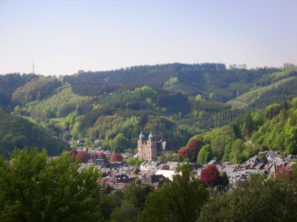 Vue de Malmedy en mai 2012