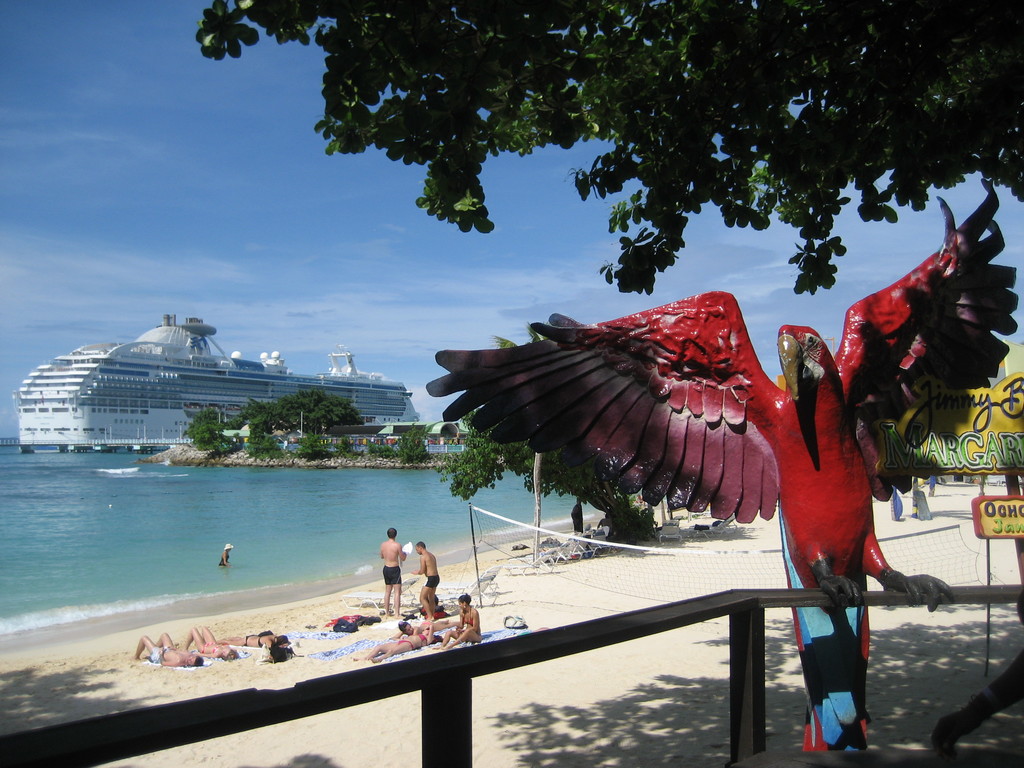 The Coral Princess in Ocho Rios, Jamaica