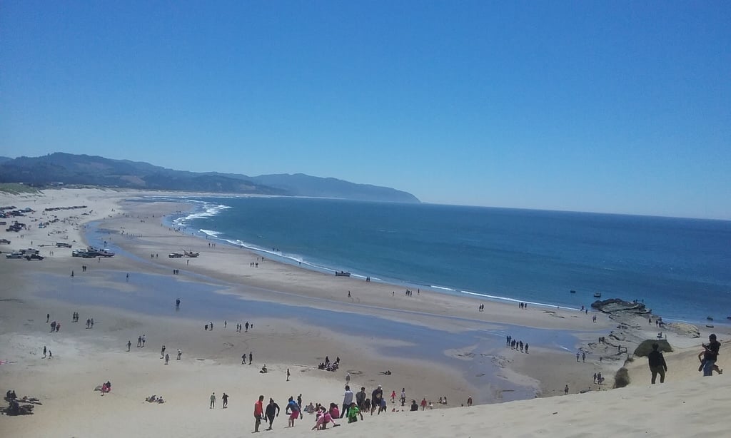Pacific City beaches viewed from Cape Kiwanda 2017-07-29