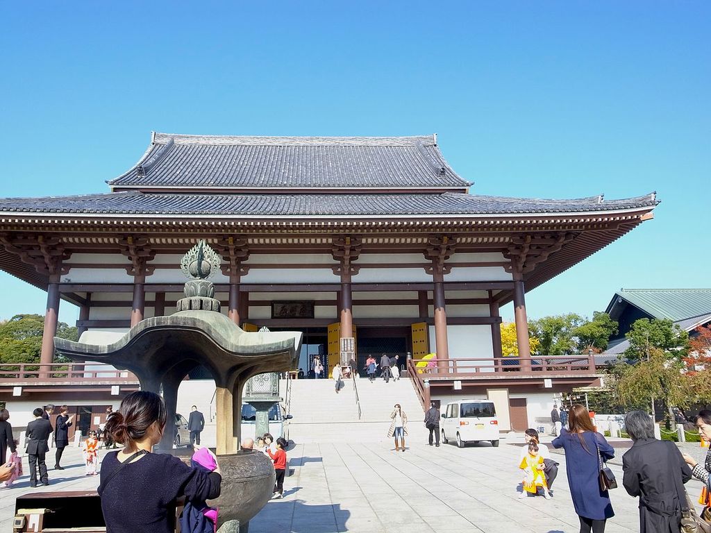 Nishiarai Daishi - main building Nov 13 2014