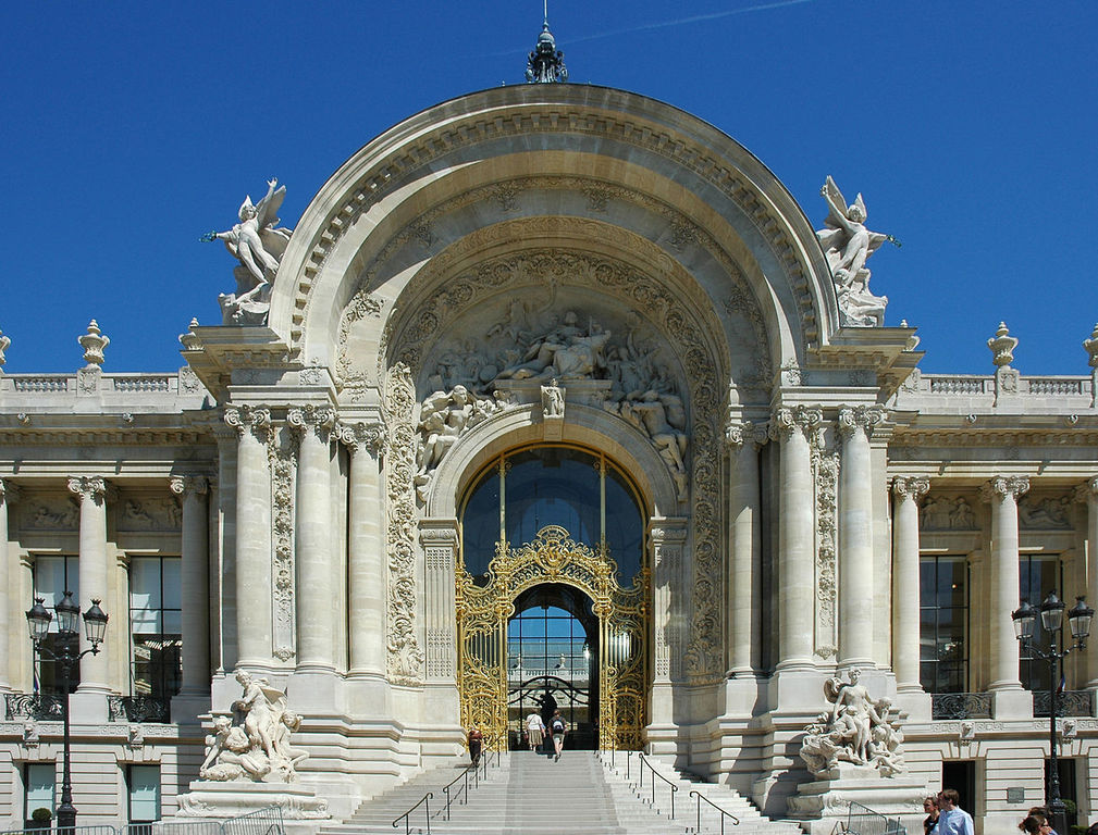 France Paris Petit Palais renove Entree 02