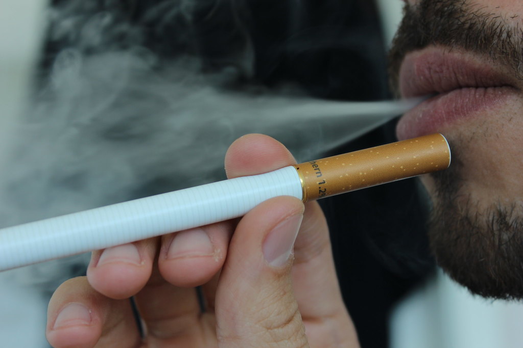 Vaping E-Cigarette