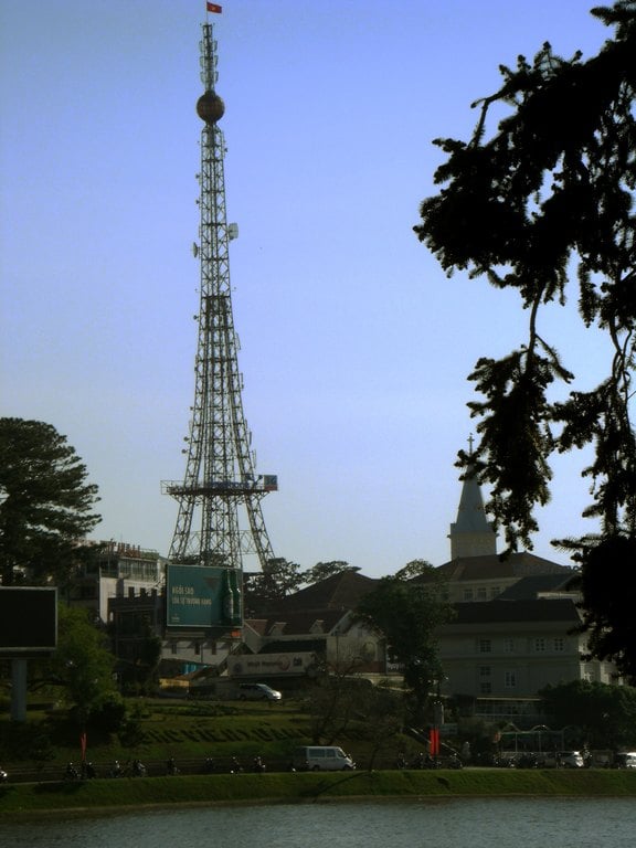Eiffel Tower Dalat Vietnam