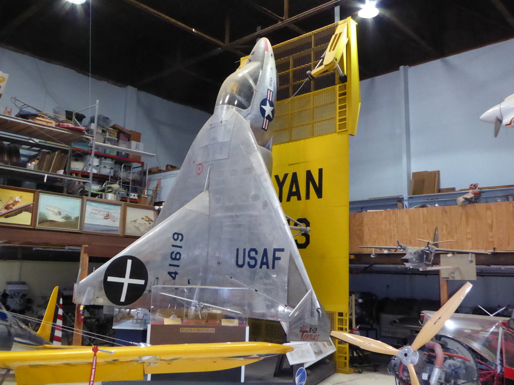 Ryan X-13 at the San Diego Air & Space Museum annex 1