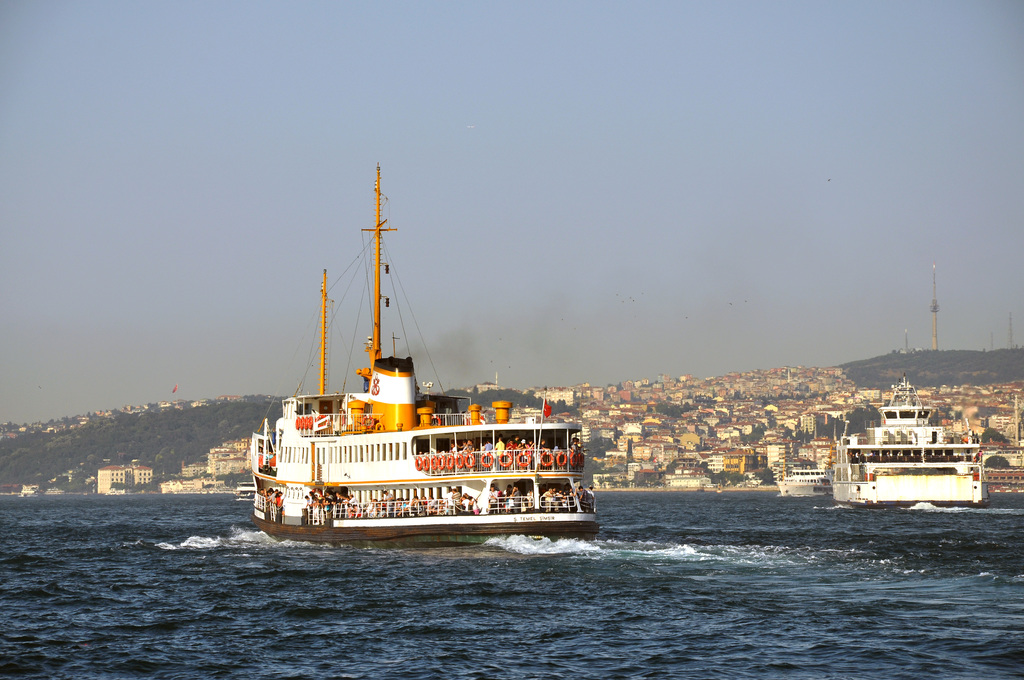 Sehit Temel Simsir ferry on the Bosphorus in Istanbul, Turkey 002