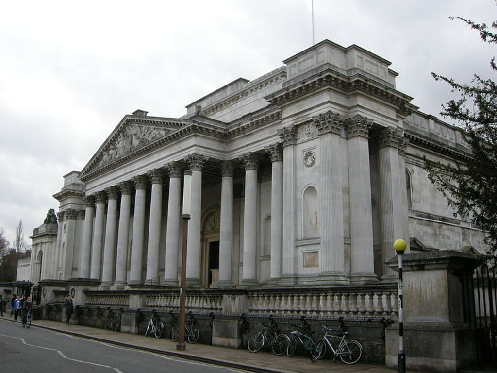Cambridge, fitzwilliam museum, esterno 03
