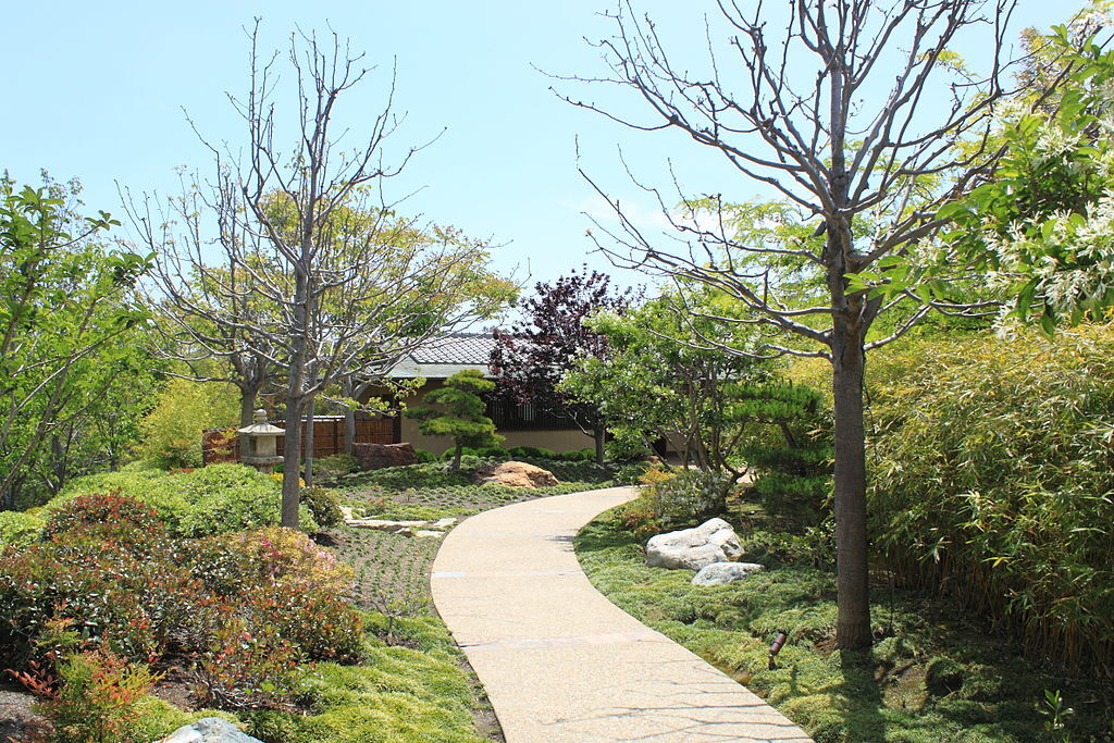 Japanese Friendship Garden Path from entrance