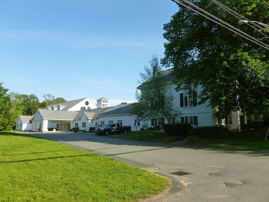 Brewster Baptist Church; Brewster, MA; east and north (front) sides