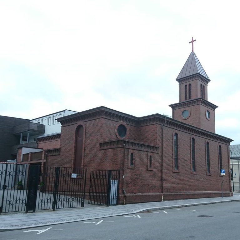 things to do in kristiansand norway | swing by st. ansgar's church