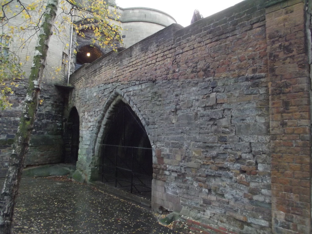 Nottingham Castle - Gatehouse, Outer Bridge and Adjoining Gateway