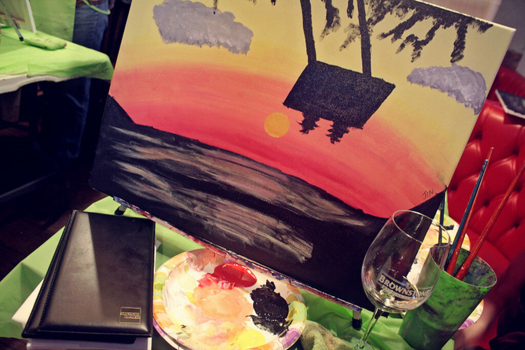 113/365 - My first paint nite!!