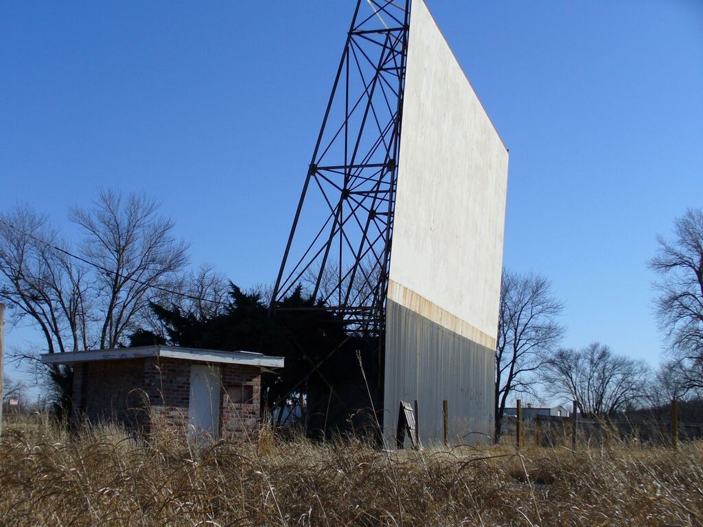 Drive-In Movie Theater Screen