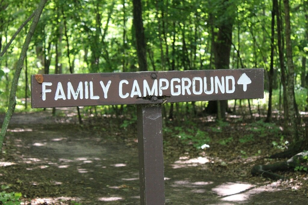 family camping