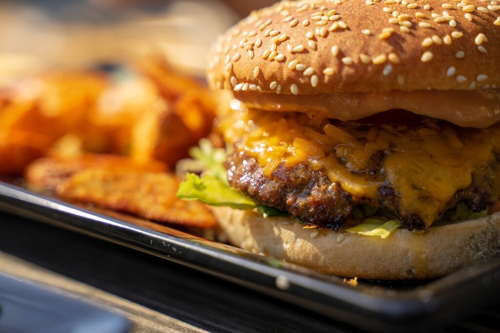 Stuffed burger 
