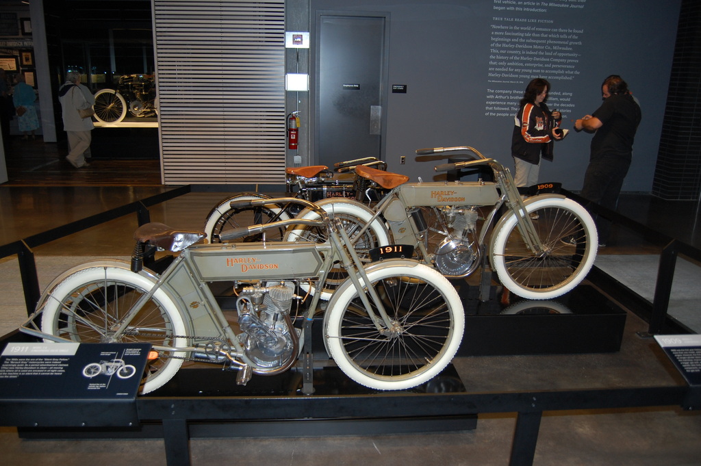 Harley-Davidson Museum 1909 & 1911 Bikes