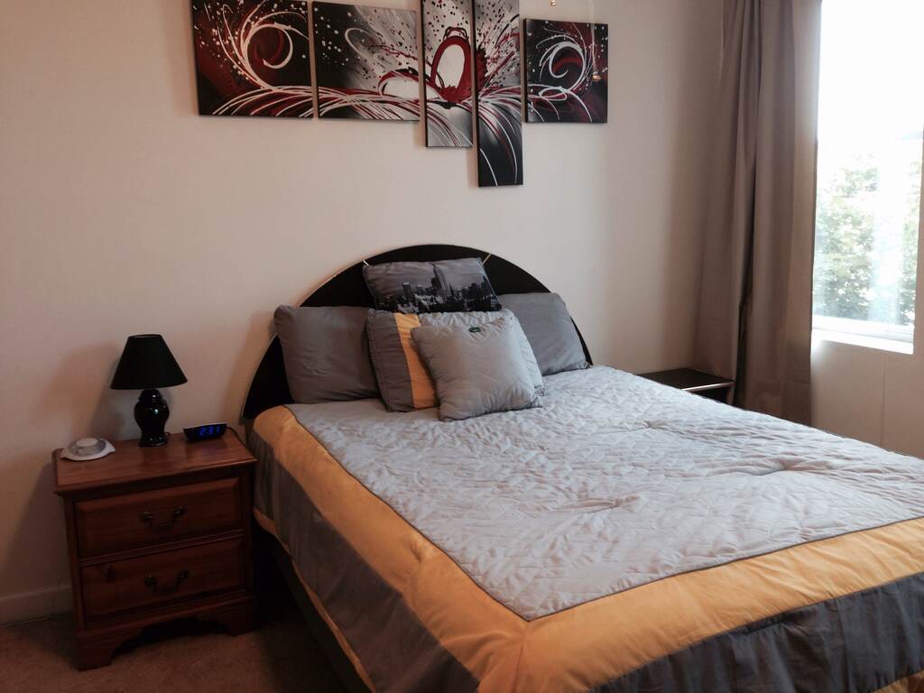 This charming bed and bath comes with netflix 