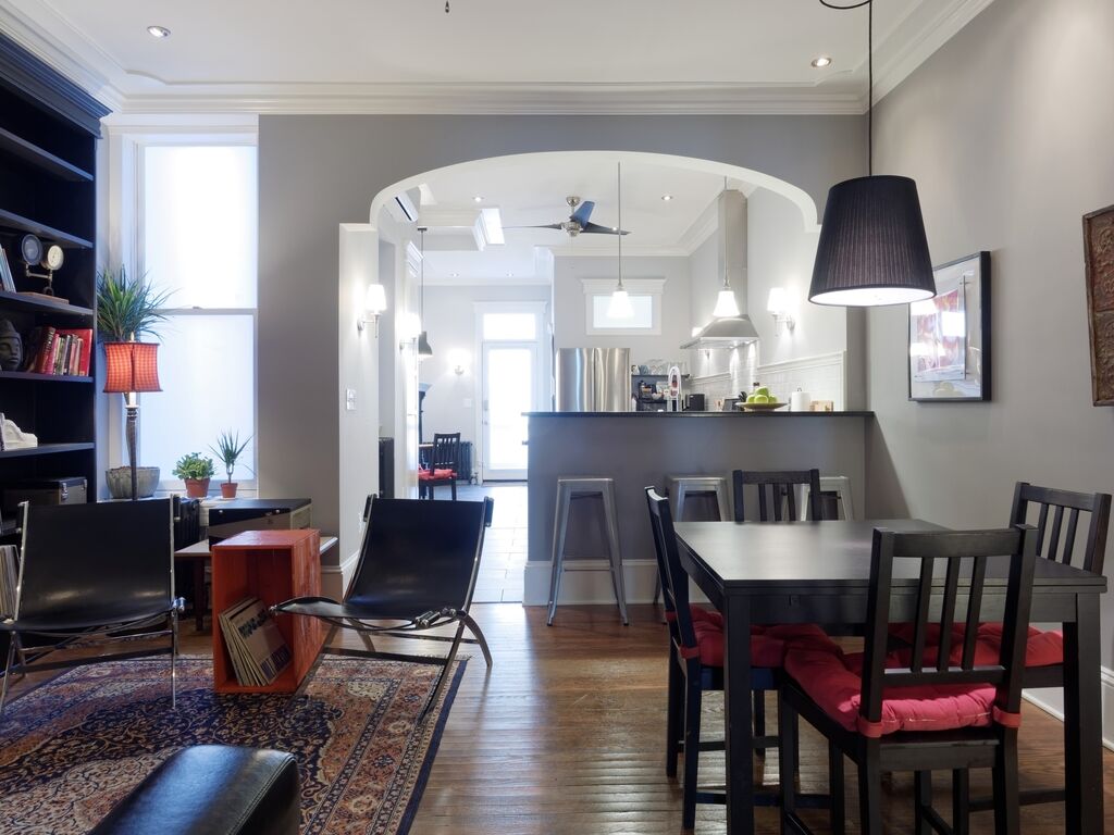 This townhouse is great for students who want to visit John Hopkins University 