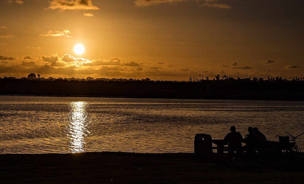 Mission Bay Park Sunset, San Diego (27735427654)