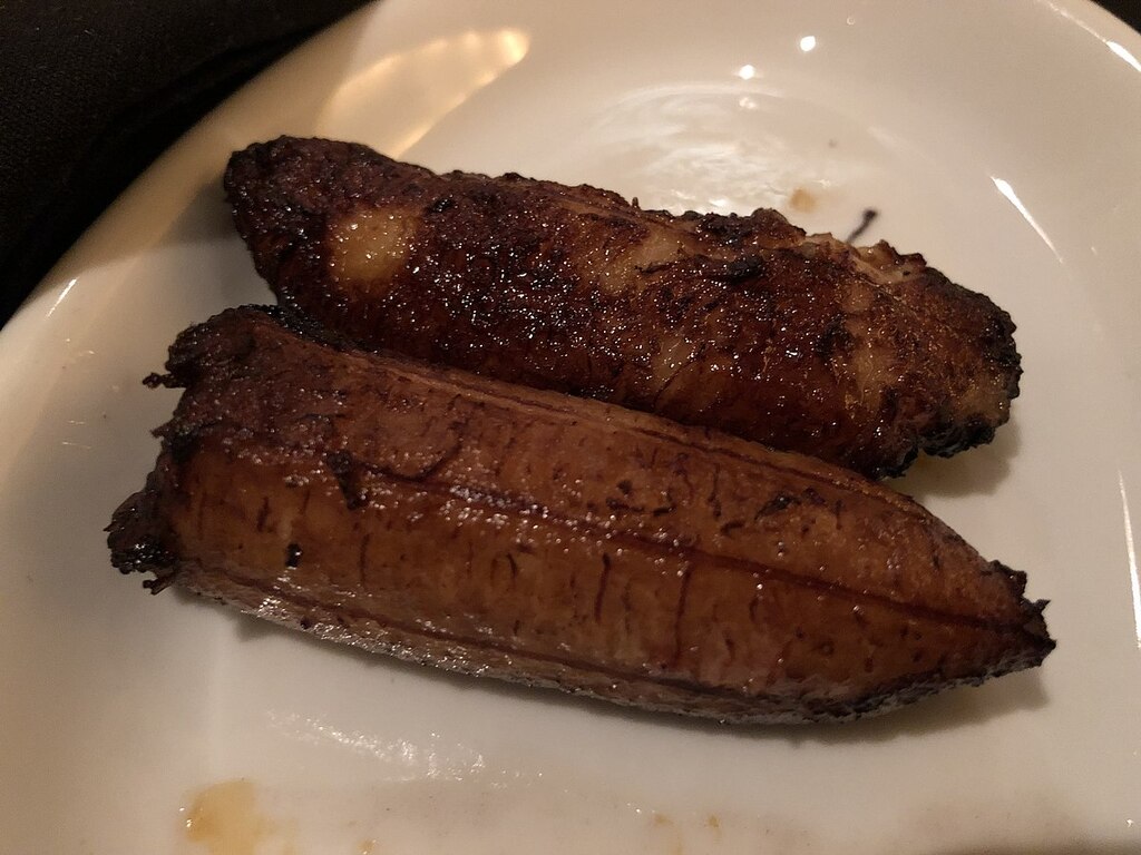 Fried bananas at the Fogo de Chão Brazilian Steakhouse 