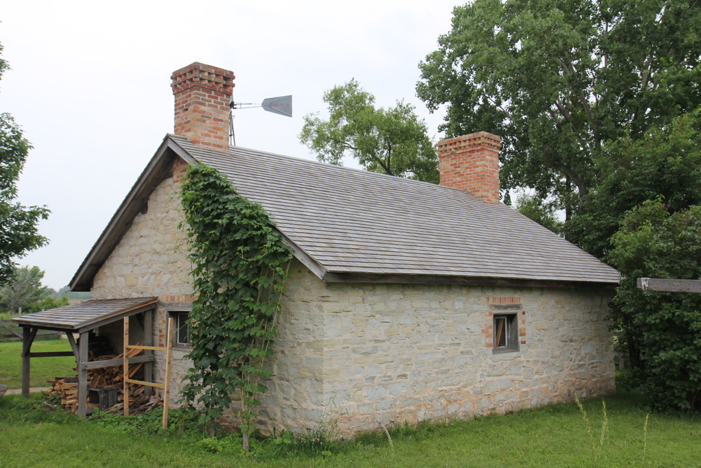 Belgian Farm Summer Kitchen at Heritage Hill State Historical Park
