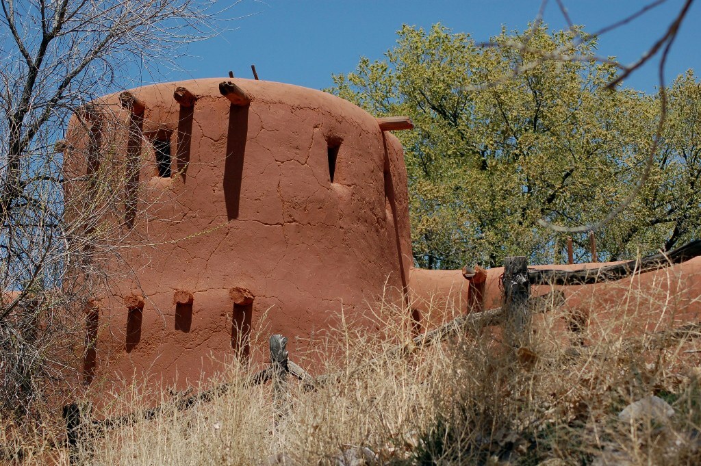 Turret at El Rancho de las Golondrinas, New Mexico
