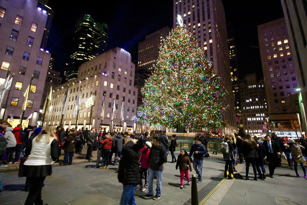 Rockefeller Center Christmas Tree Lighti