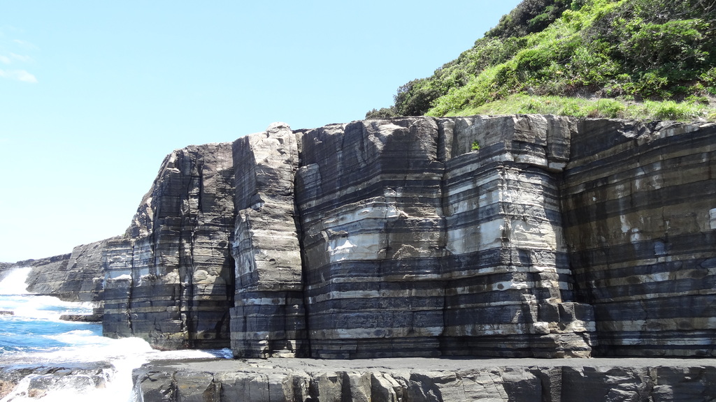 things to do in hagi susa hornfels | reflecting off the blue water, the hornfels are the main attraction