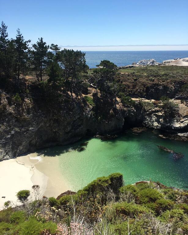 things to do in carmel california | unwind at the romantic china cove beach