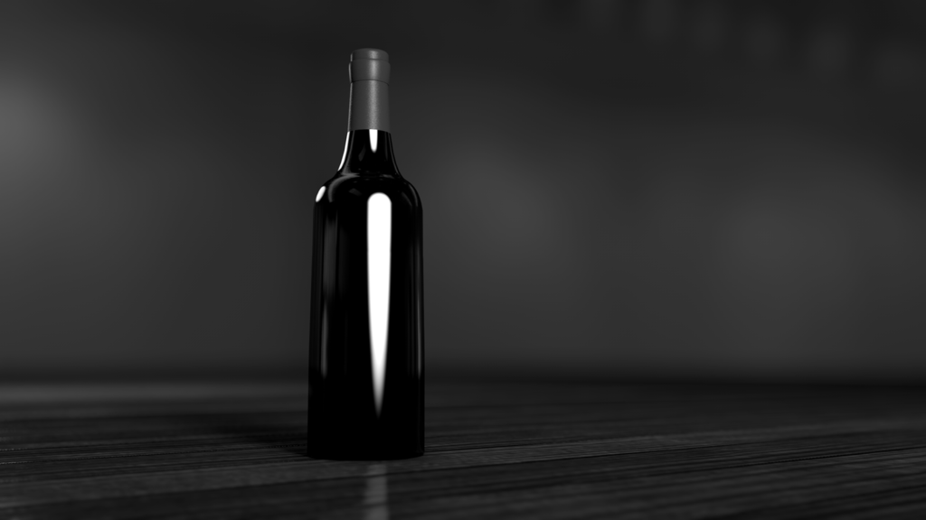 Alcohol bottle