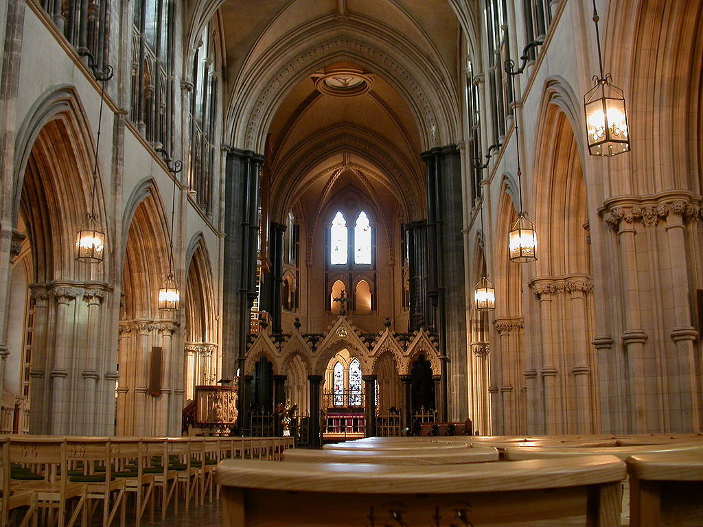 Dublin st church cathedral indoor