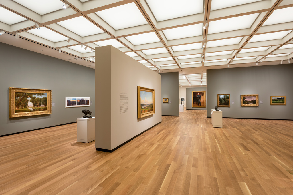 Amon Carter Museum of American Art renovated upstairs galleries