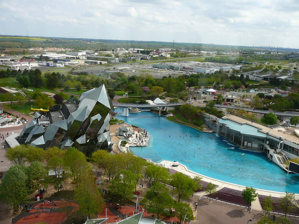 Futuroscope from the tower