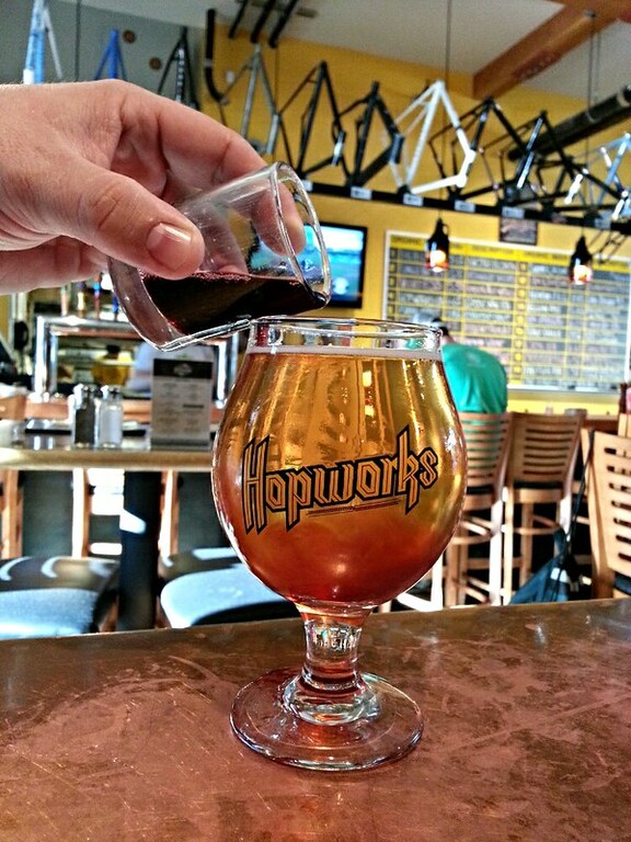 I Am A Jelly Donut by Hopworks Urban Brewery (HUB) at Hopworks BikeBar