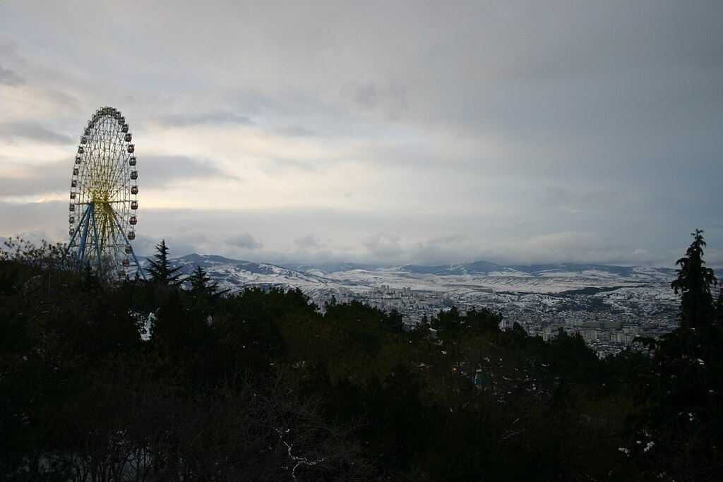 Mtatsminda park January 2013 11