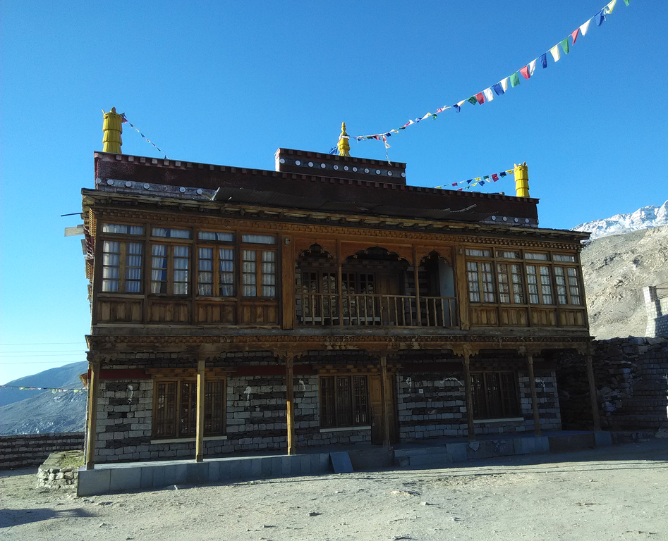 New Monastery at Nako Kinnaur Himachal Pradesh India