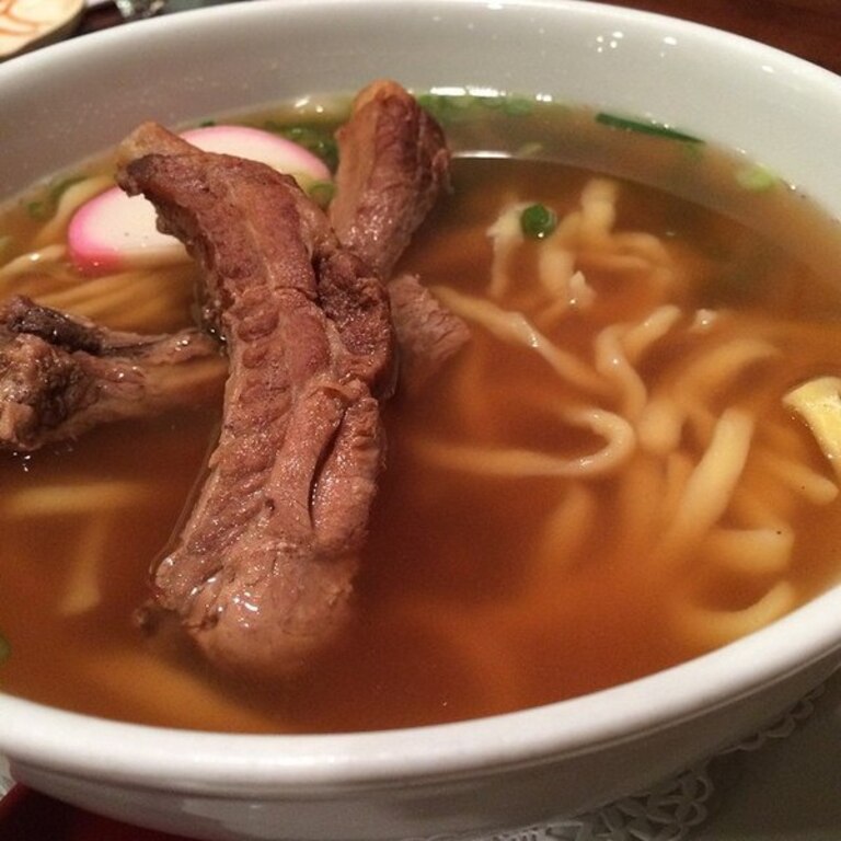 Okinawa Soba / 沖縄そば - Hiro Sushi #scottsdale