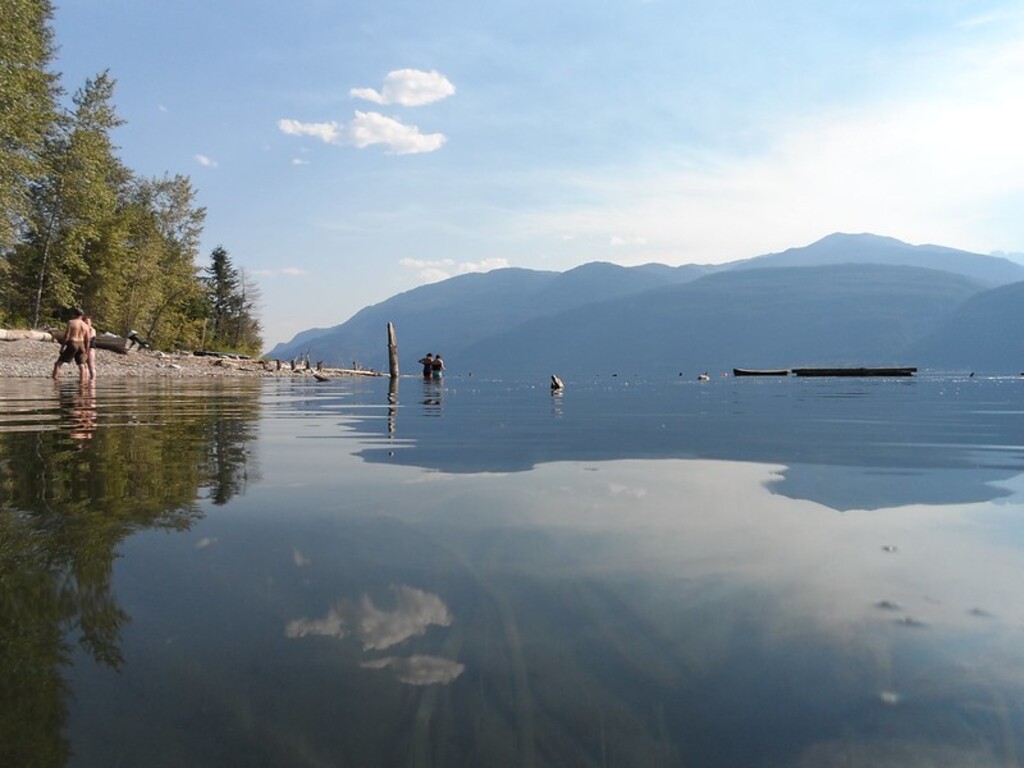 Kootenay Lake - our favorite swimming place as kids!