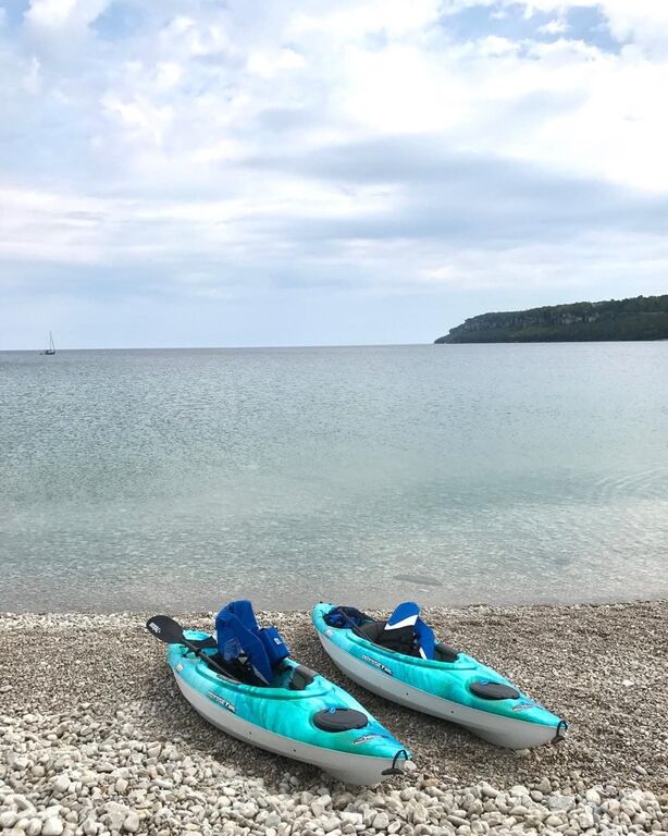 beautiful beaches in ontario | lion's head beach