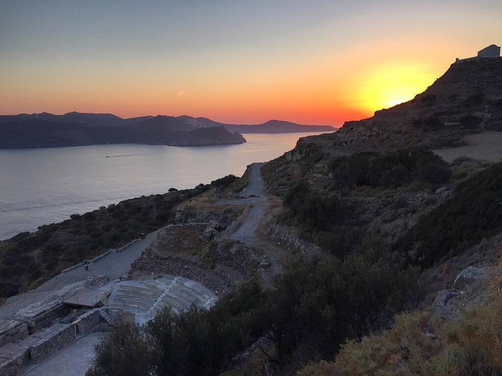 things to do in milos greece | discover the ancient roman theatre of milos