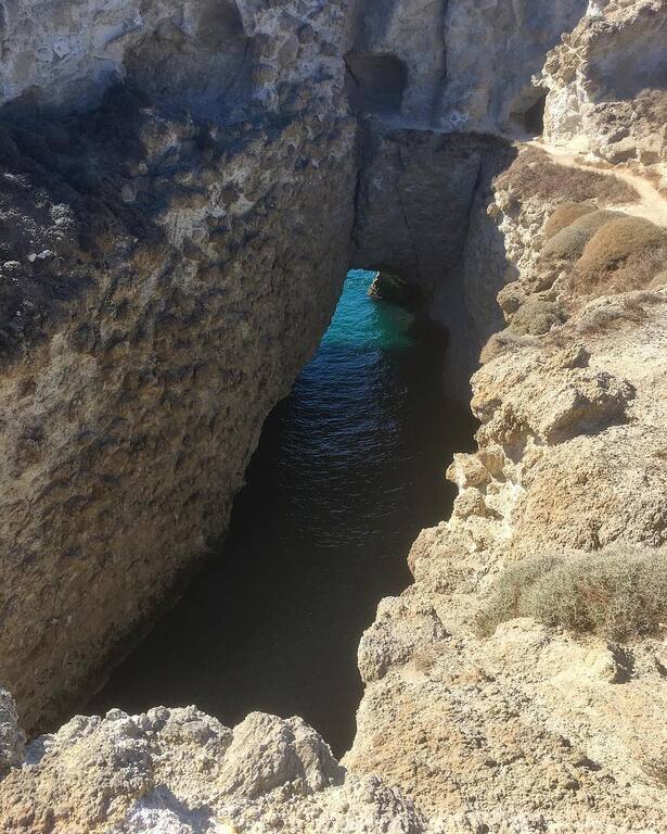 venture into the seaside papafragkas caves