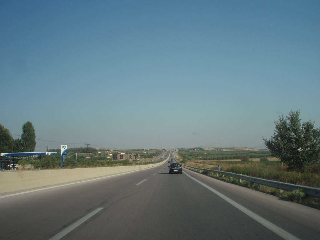 National Road 67, Greece - Section Nea Kallikratia-Thessaloniki - 02