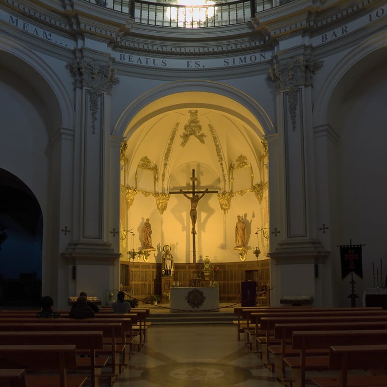 Iglesia de San Pedro (Cuenca). Interior