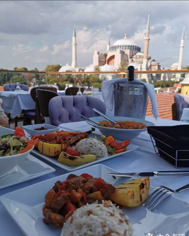 rooftop restaurants in istanbul | turk art terrace restaurant