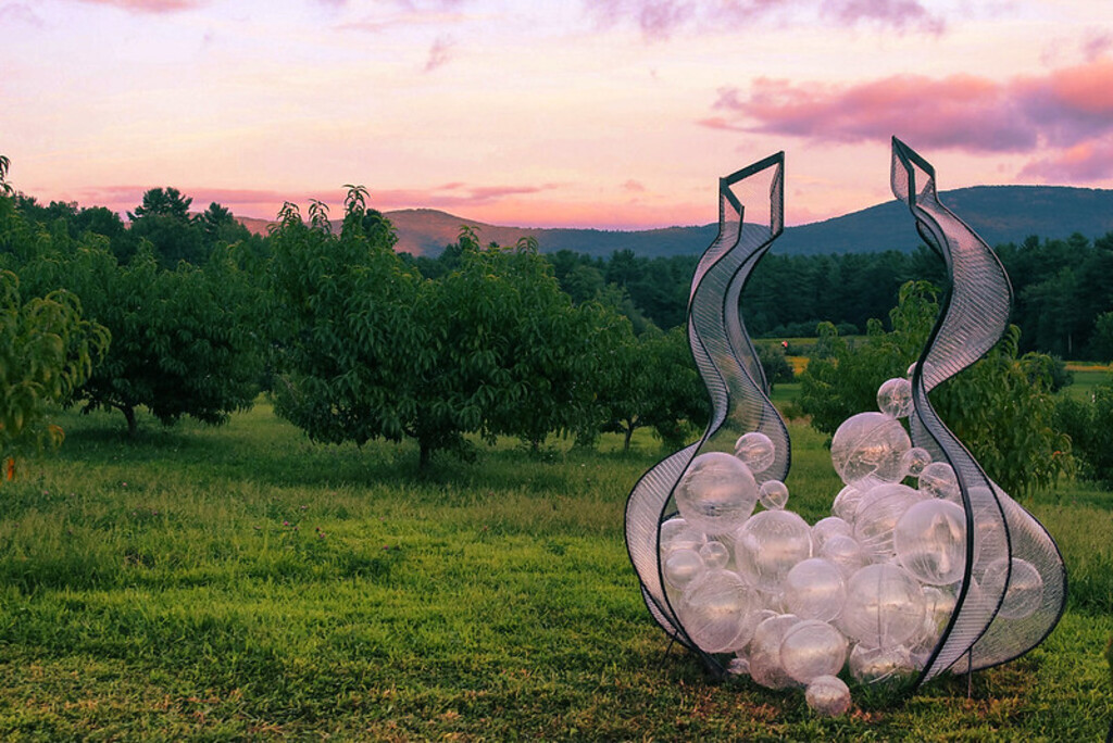 Empty by Katie Richardson, Art in the Orchard at Park Hill Orchard, Easthampton, Photo by Sven Kielhorn, www.etownvideos.com, Creative Commons