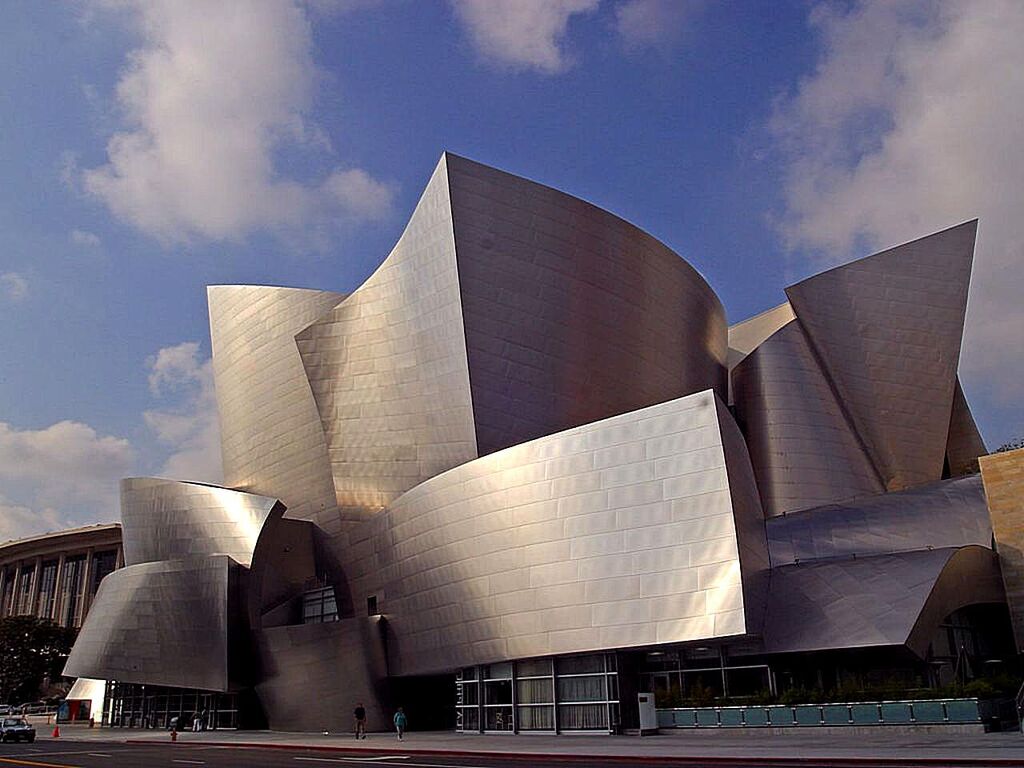 Walt Disney concert hall in Los Angeles