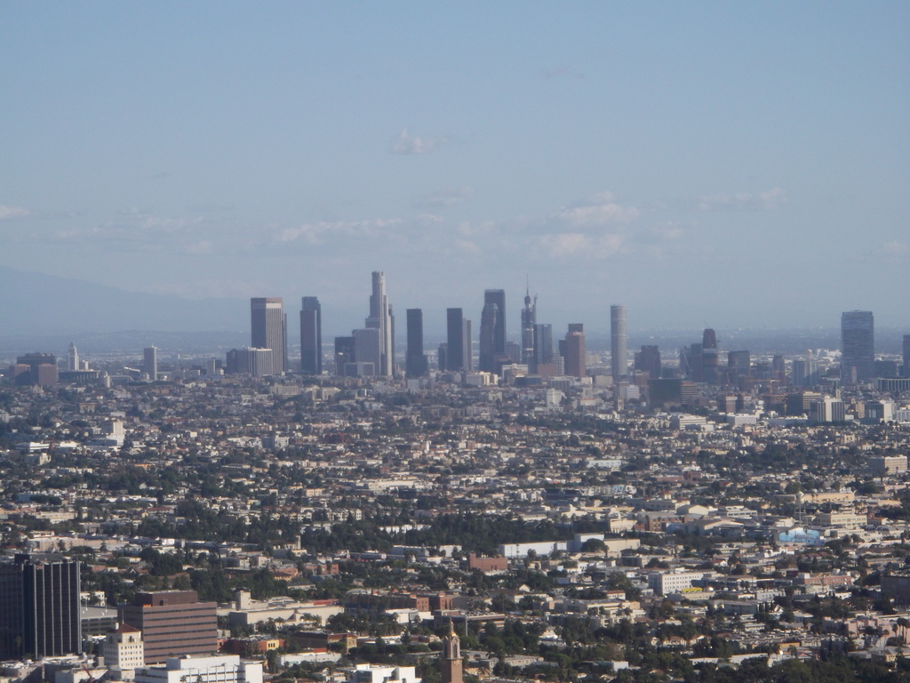 Downtown LA from Runyon Canyon Park